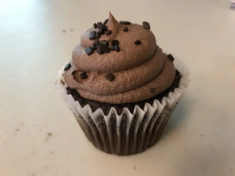 Chocolade-glazuur met crème