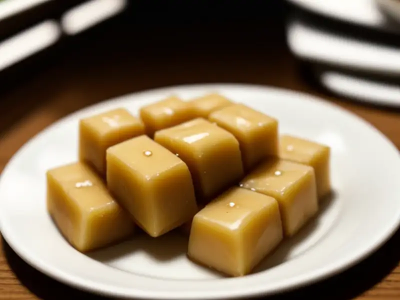 Ginumis, Filipijns dessert met panutsasiroop
