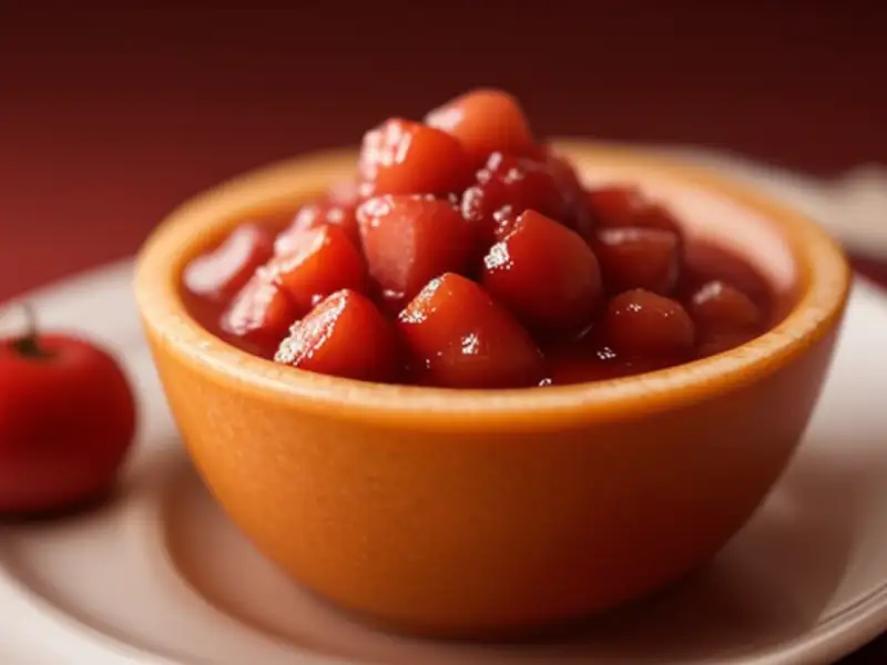 Pruimenchutney met specerijen en whisky