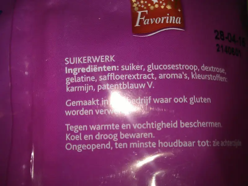 Schaamels, kleine, knapperige meringues