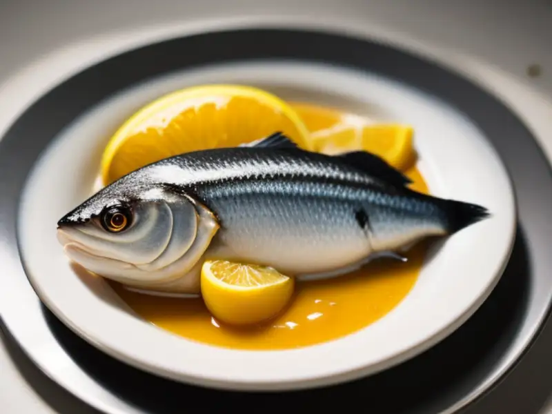 Bifes de bacalhau, gepaneerde stokvisplakken met citroensaus
